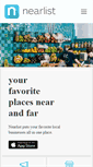 Mobile Screenshot of nearlist.com